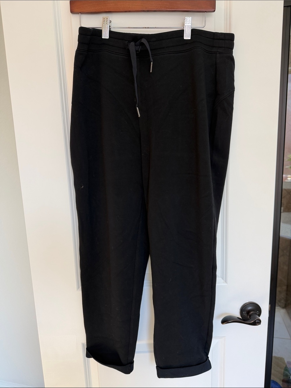 SPANX Black Drawstring Women's Joggers